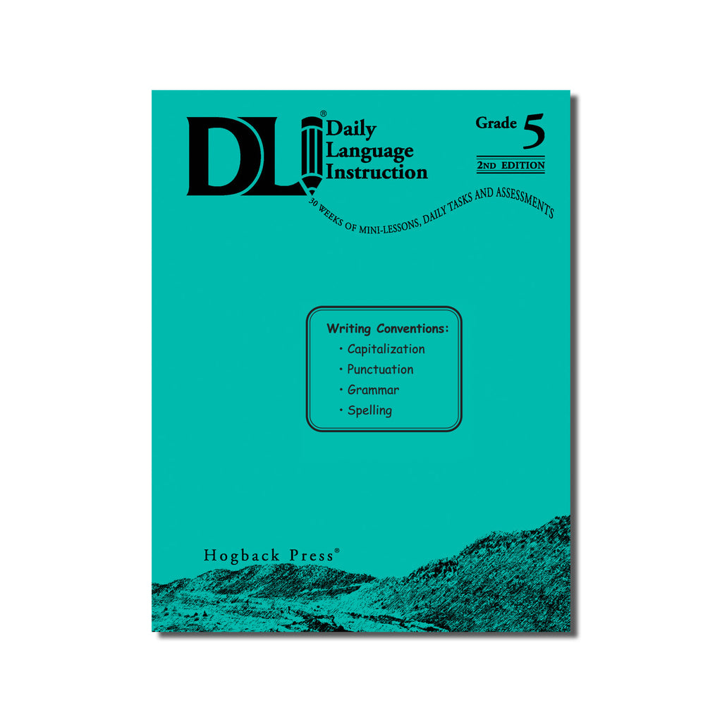 5th Grade DLI Book – Daily Language Instruction